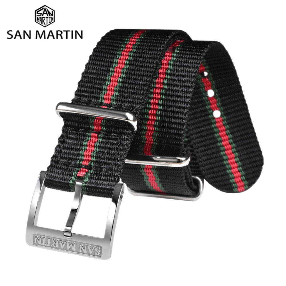 San Martin 20mm Rugged Woven F - Tropic Strap Vintage avaliação e preço