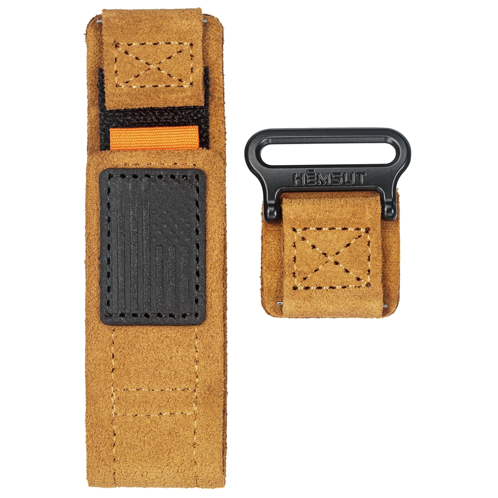Hemsut Suede Leather Watch Str - Suede Strap Watch avaliação e preço