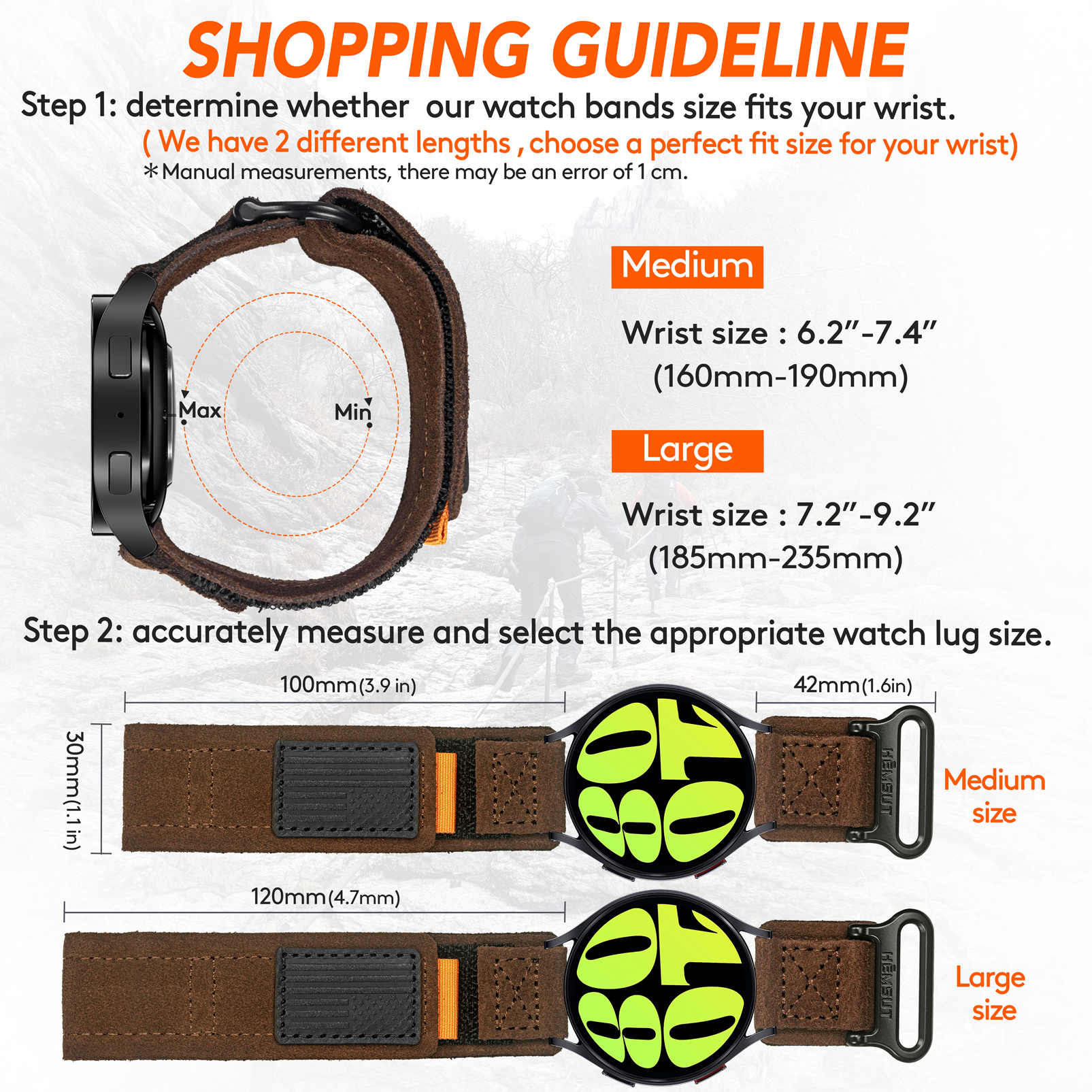 Hemsut Suede Leather Watch Str - Suede Strap Watch avaliação e preço