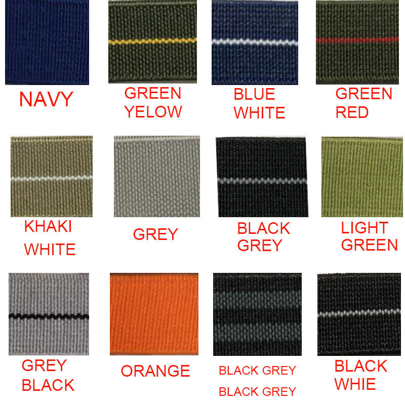 Parachute Nylon Watch Band 18m - Parachute Strap Elastic avaliação e preço