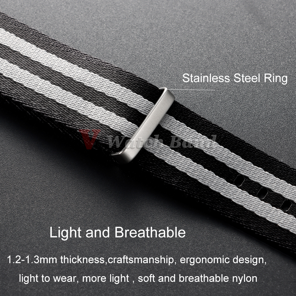 XL Super Long Size 330mm Nylon - Perlon Strap Woven avaliação e preço