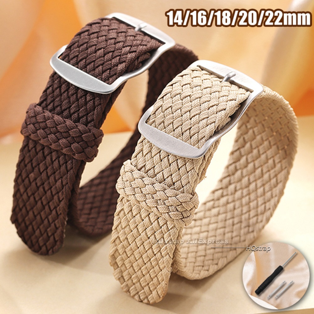Nylon Woven Canvas Watch Band  - Perlon Strap Woven avaliação e preço