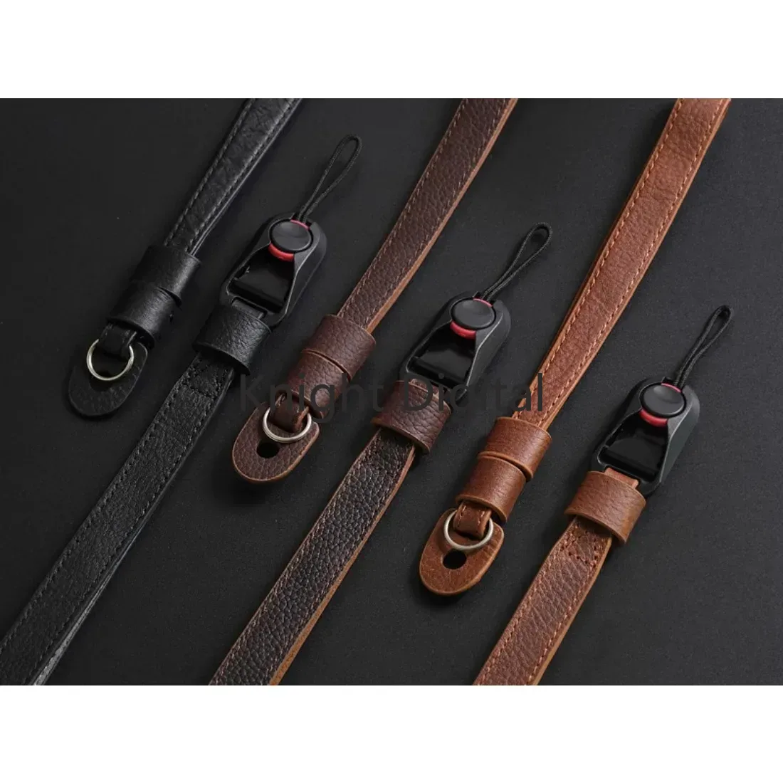 Genuine Leather Camera Wrist S - Leather Strap Quick Release avaliação e preço